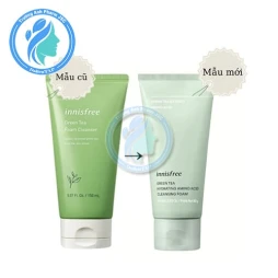 innisfree Green Tea Hydrating Amino Acid Cleansing Foam 150g - Sữa rửa mặt sạch sâu