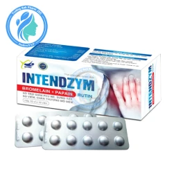 Intendzym Tradiphar - Hỗ trợ giảm phù nề, sưng tấy