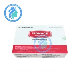 Isonace 10mg - Thuốc điều trị mụn trứng cá của Hàn Quốc