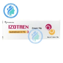 Izotren Cream 0,1% - Thuốc điều trị mụn trứng cá hiệu quả