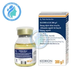 Kedrialb 200g/l 50ml - Thuốc điều trị suy hô hấp, chấn thương mất máu