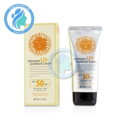 Kem Chống Nắng 3W Clinic Intensive UV Sunblock Cream SPF50 PA+++ 70ml