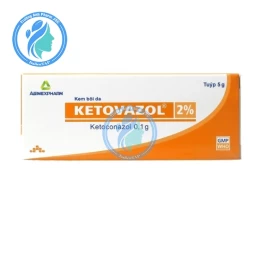 Ketovazol 2% 5g - Thuốc điều trị bệnh nhiễm vi nấm ngoài da