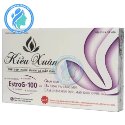 Kiều Xuân EstroG-100 Sao Kim - Viên uống chống lão hóa