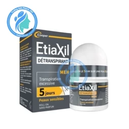 Lăn Khử Mùi EtiaXil Detranspirant Transpiration Exessive Peau Sensibies - MEN