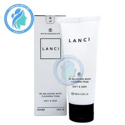 Lanci Whitening Deep Clean 100ml - Sữa rửa mặt ngăn ngừa bụi bẩn