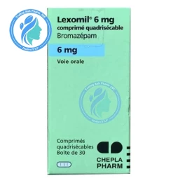 Lexomil 6mg - Thuốc điều trị rối loạn cảm xúc