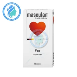 Masculan Pur Superfine - Bao cao su siêu mỏng của Đức
