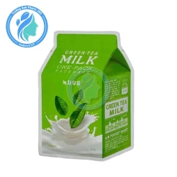 Mặt Nạ A'Pieu Green Tea Milk One-Pack 21g - Giúp làm dịu da