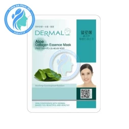 Mặt nạ Dermal Rose Collagen Essence Mask 23g - Cung cấp độ ẩm cho da