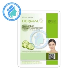 Mặt nạ Dermal Cucumber Collagen Essence Mask 23g