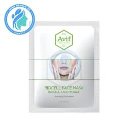 Mặt nạ giấy Avif Biocell Anti - Age Face Mask 23g - Giúp cung cấp độ ẩm cho da