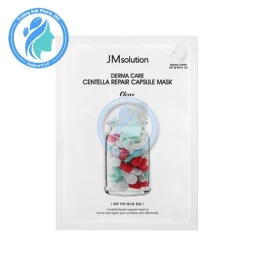 Mặt Nạ Giấy Làm Dịu Da Jmsolution Derma Care Centella Repair Capsule Mask Clear 30ml