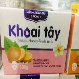 Mặt nạ Khoai Tây (Potato-Honey-Fresh Milk) 100g - Giúp chăm sóc da hiệu quả