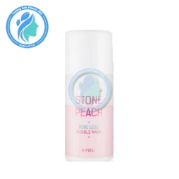 Mặt Nạ Sủi Bọt Se Lỗ Chân Lông A'Pieu Stone Peach Pore Less Bubble Mask