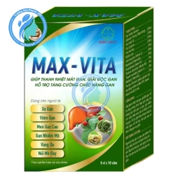 Max-vita - Viên uống hỗ trợ tăng cường chức năng gan