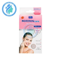 Mayan Nose Pore Strips Aloe 4 miếng - Miếng dán lột mụn