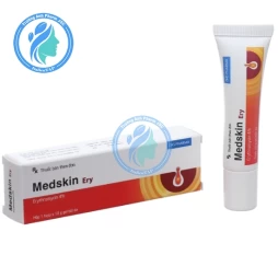 Medskin Ery 10g - Thuốc bôi da giúp điều trị mụn hiệu quả