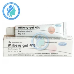 Mibery Gel 4% - Thuốc điều trị mụn trứng cá, mụn bọc