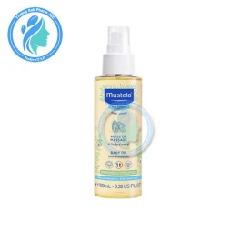 Mustela Baby Oil 110ml - Dầu massage dưỡng ẩm của France