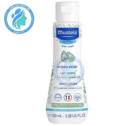 Mustela Hydra Bebe Body Lotion 100ml - Kem dưỡng bảo vệ da em bé