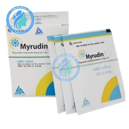 Myrudin (gói 10ml) Meyer - BPC - Làm giảm các triệu chứng của viêm mũi dị ứng