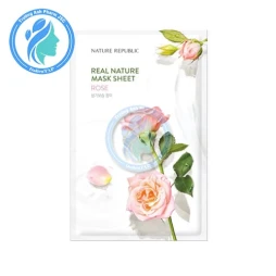 Nature Republic Real Nature Rose Mask Sheet 23ml - Mặt nạ dưỡng ẩm