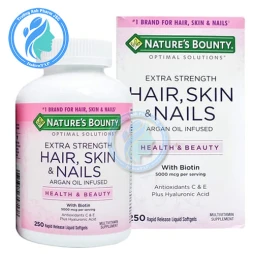 Nature's Bounty Hair Skin & Nails (250 viên) - Dưỡng tóc và móng