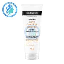 Neutrogena Deep Clean Acne Foaming Cleanser 100g - Sữa rửa mặt làm sạch da