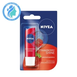 Nivea Fruity Shine Strawberry 4.8g - Son dưỡng môi hương dâu