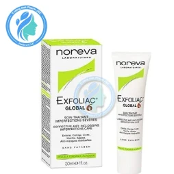 Noreva Exfoliac Global 6 30ml - Kem trị mụn, ngừa vết thâm