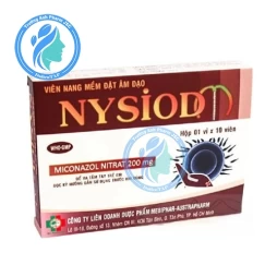 Nysiod-M Mebiphar - Thuốc điều trị viêm âm đạo