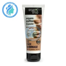 Organic Shop Coffee & Powder 75g - Tẩy tế bào chết