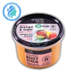 Organic Shop Tẩy da chết toàn thân Body Scrub Honey Cinnamon 250ml - Giúp làm sạch da