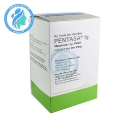 Pentasa 1g/100ml (hỗn dịch) - Thuốc điều trị viêm loét trực tràng