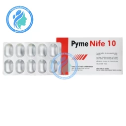PymeNife 10 Pymepharco - Thuốc điều trị đau thắt ngực ổn định mãn tính