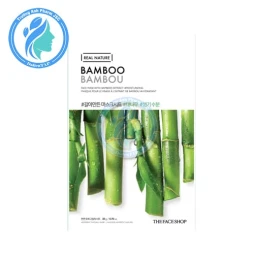 Real Nature Mask Sheet Bamboo 20g - Mặt nạ cấp ẩm và làm dịu da