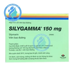 Silygamma 150mg - Thuốc điều trị viêm gan, xơ gan của Đức