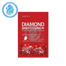 Some By Mi Diamond Brightening Glow Luminous Ampoule Mask 25g - Mặt nạ giấy dưỡng sáng da