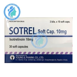 Sotrel 10mg - Điều trị mụn trứng cá nặng của Hàn Quốc