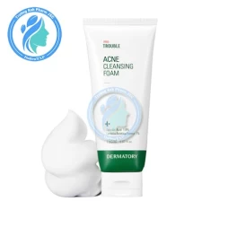 Sữa Rửa Mặt Cho Da Mụn Dermatory Pro Trouble Acne Cleansing Foam 150ml