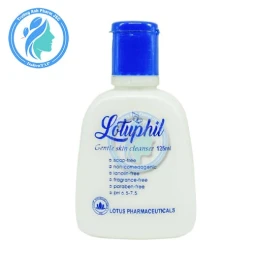 Sữa rửa mặt Lotuphil 125ml - Sát khuẩn, chống khô da