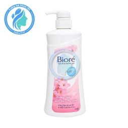 Sữa Tắm Bioré Hương Hoa Anh Đào 530g - Giúp làm sạch, dưỡng ẩm da