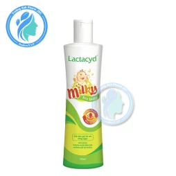 Sữa tắm gội cho trẻ Lactacyd Milky 500ml - Giúp ngăn ngừa rôm sẩy