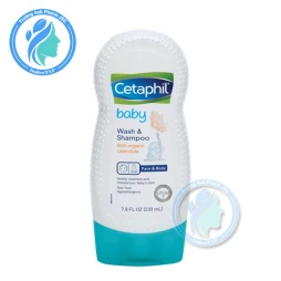 Sữa tắm gội cho trẻ Cetaphil Baby Wash & Shampoo Calendula 230ml - Giúp bảo vệ da bé