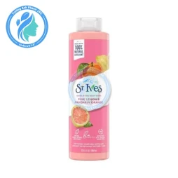 Sữa tắm ST.Ives Pink Lemon & Mandarin Orange Exfoliating Body Wash 473ml