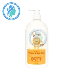 Tắm gội Gennie Baby 2in1 for Boys 400ml - Giúp làm sạch da hiệu quả