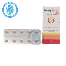 Tardyferon B9 - Viên uống bổ sung sắt cho bà bầu của Pháp