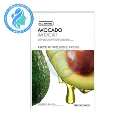 The Face Shop Real Nature Avocado 20g - Mặt nạ dưỡng da