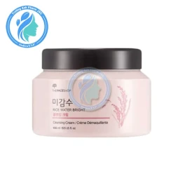 The Face Shop Rice Water Bright Facial Cleansing Cream 400ml (GZ) - Kem tẩy trang